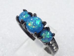 色石　指輪(23号)